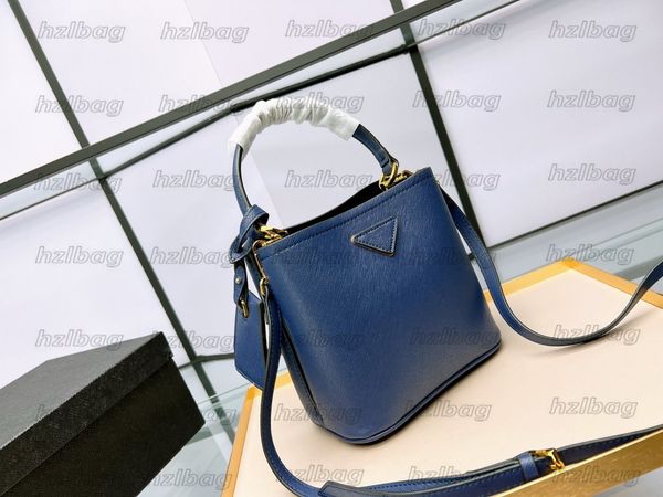 

women designer tote logo plaque double bucket shoulder bag saffiano luxury handbag nappa leather handle bag