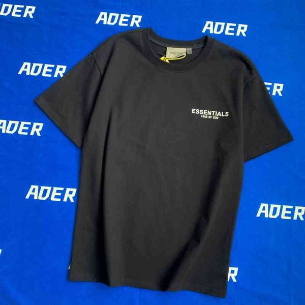 

50% discount bagsfear of god multi fog thread essentials fashion brand new flower short sleeve high street minority men's and women&#03, White;black