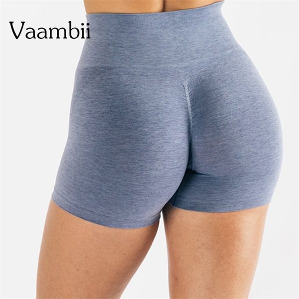

women high waist sport seamless workout scrunch butt fitness shorts sports short pants gym clothing 220712, White;black