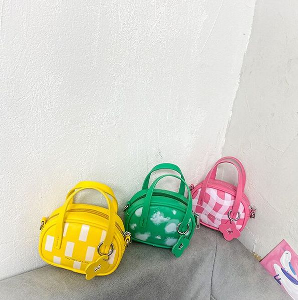 

2022 cute children shoulder totes mini baby handbag small girls bag, Black