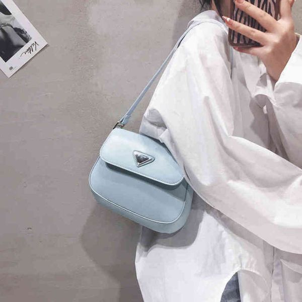 

80%2022 new luxury bags small trend underarm version net red cross carrying small square bagwomen's fashion bags