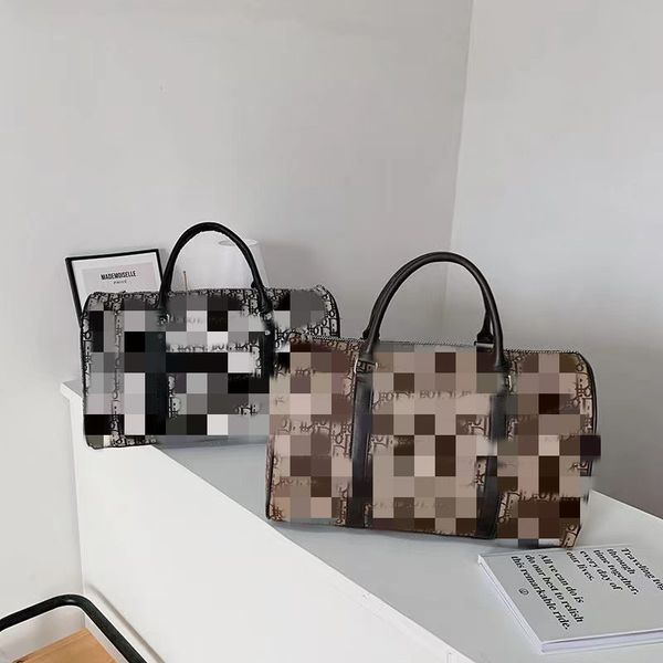 

2022 new korean version women's hand-held diagonal bag large-capacity travel bag