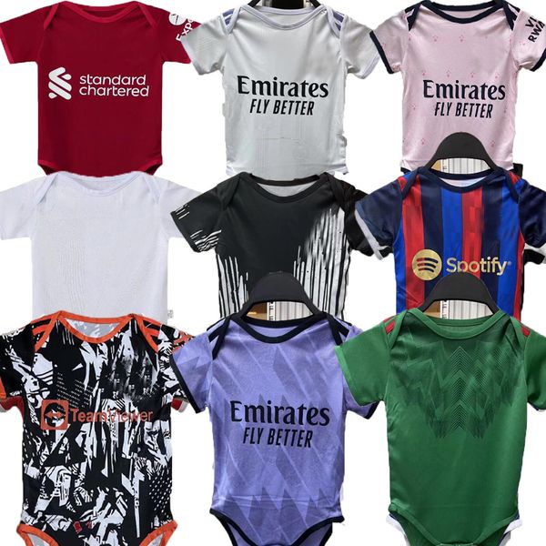 

22 23 cfc baby soccer jerseys 2022 2023 kane saka pepe kante football shirt, Black