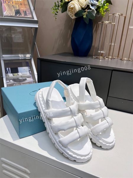 

2022 slippers sandals slides female summer fashion outside wear new style net red flat bottom tourism beach a word leather sandals, Black