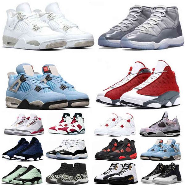 

4s basketball shoes mens unc 6s white oreo fire red bred patent 12s playoffs 13s flint men sport sneakers trainers size 5.5-13 ip3e0aa0