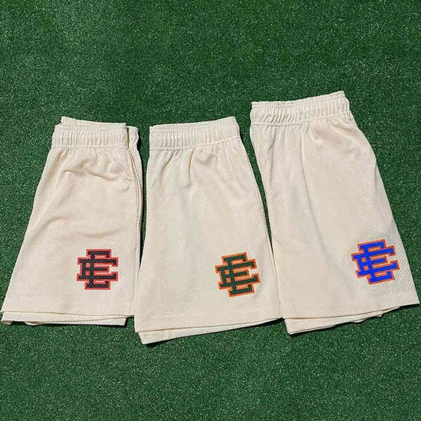 

eric emanuel classic shorts fashion ee basic short new york city skyline mens casual fitness sports pants summer men pant gym mesh beach spo, White;black