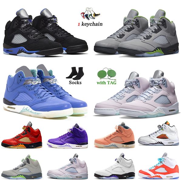 

new fashion women mens jumpman 5 basketball shoes high og 5s aqua khaled x we the easter unc university blue mars for her oklahoma prfc tra