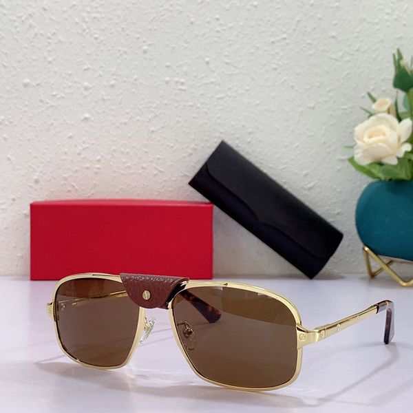 

Man Polarized Designer Sunglasses Woman Sunglass UV Protection vs Fashion Eye glasses frame for Woman Square Rectangle Carti Sun Eyewear Leather Pilot Eyeglasses