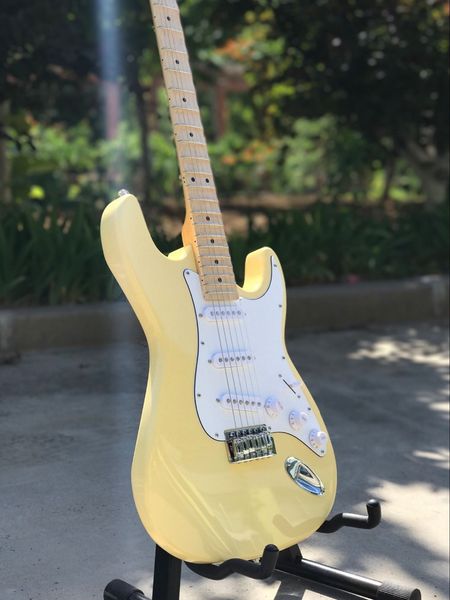 

electric guitar handwork 6 strings maple fingerboard guitarra