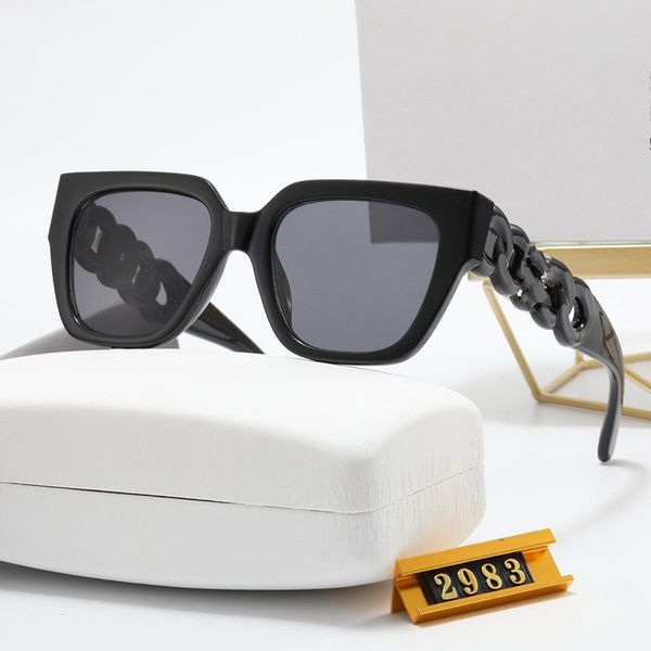 

luxury sunglasses versage lens designer womens mens goggle senior eyewear for women eyeglasses frame vintage metal sun glasses with box, White;black