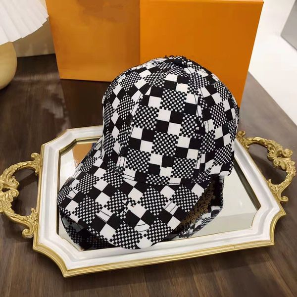 

women men caps designers white black plaid ball caps luxury fashion couple cap hat high quality, Blue;gray