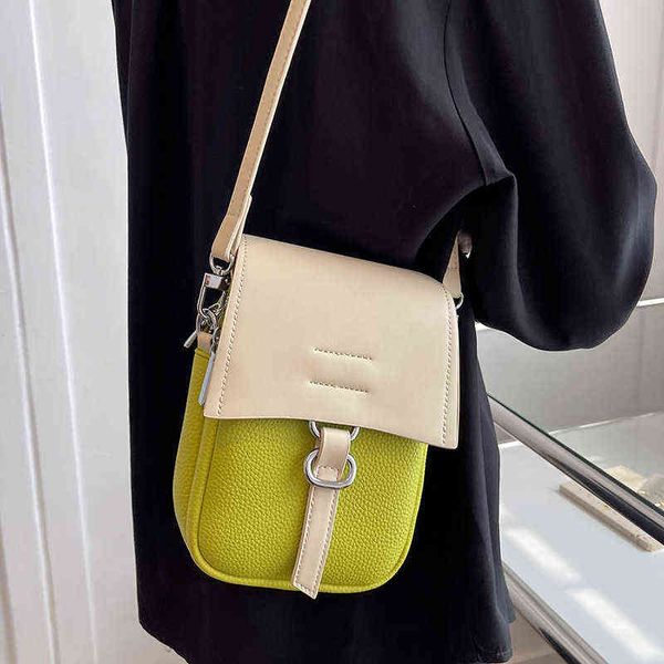 

fashion single shoulder small bag female summer 2022 new trendy mini messenger bag niche design mobile phone bag g220517