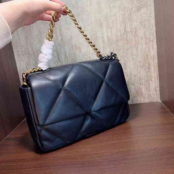 

luxury bags brand crocodile pattern rubber teeth double pull strap cover magnetic buckle layer plaid wrist single shoulder messenger bag lac