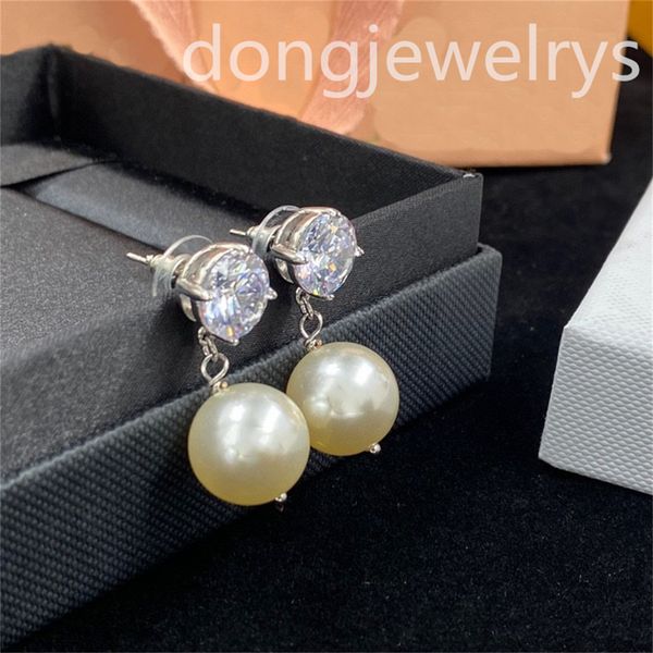 

dangle chandelier fashion earrings ear cuff designer fine pearl earring women hoop huggie charm stud metal dongjewelrys bijoux luxury earing, Golden;silver