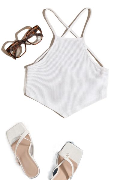 

plus lace up backless bandana cami x7a2#, Black