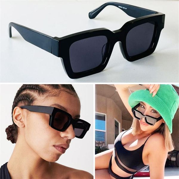 

designer sunglasses for women fashion ow40001u classic black full frame eye protection fashions off 40001 womens glasses uv400 pro339v, White;black