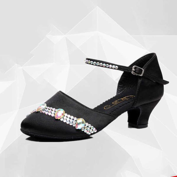 

elling women latin dance shoes with satin soft sole ballroom black dancing for girls ladies a192 designer classic luxury