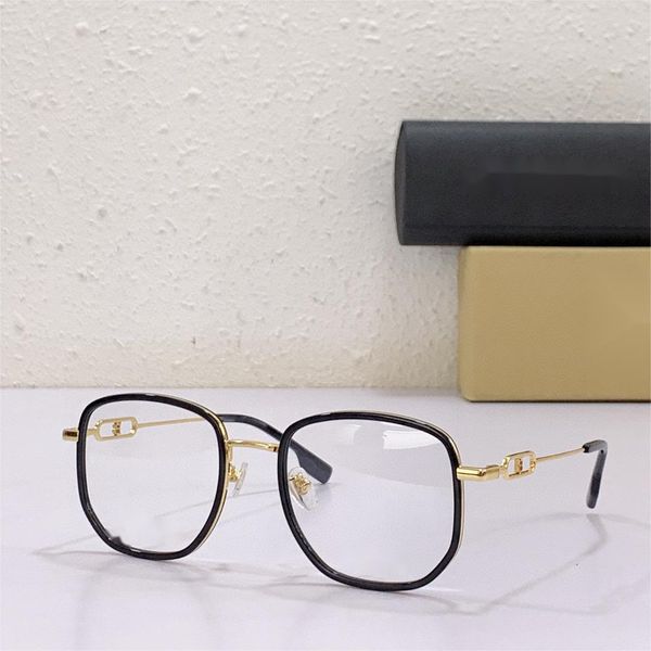 

optical eyeglasses for men women retro 1361 style anti-blue light lens plate full frame with box, White;black