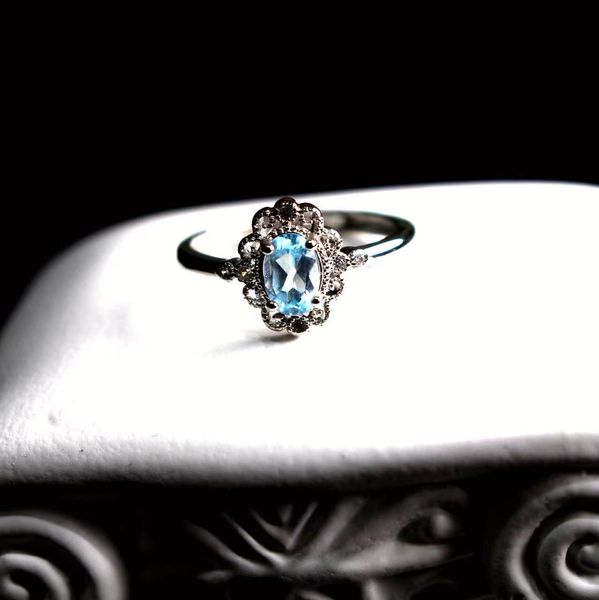 

solitaire ring natural z ring resizable 925 silver tray inlay, Golden;silver