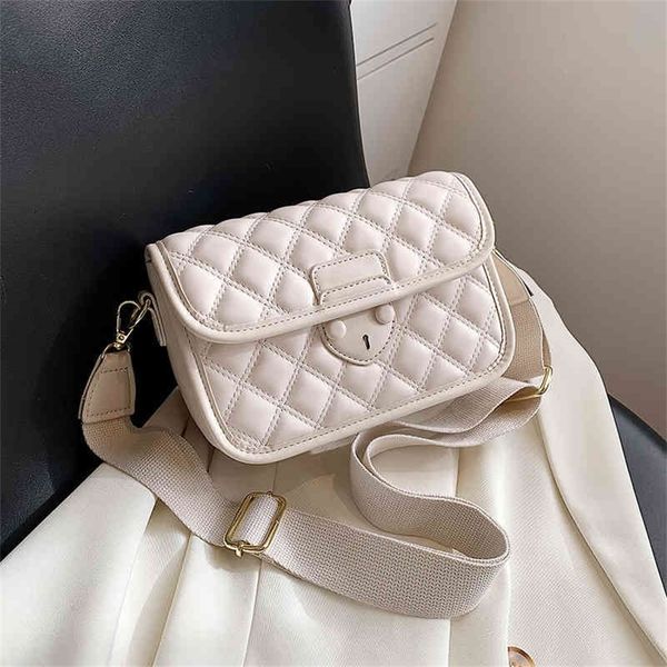 

versatile ins messenger broadband women's trendy lingge fashion one armpit texture small square purses outlet online