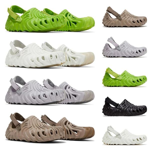 

designer pollex clog buckle sandals slippers men women slides sasquatch stratus urchin brown green outdoor beach slipper279z, Black