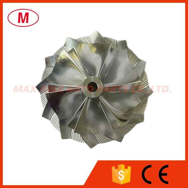 

b03g turbocharger turbo billet compressor wheel/aluminum 2618/milling wheel 56.50/76.13mm 6/6 blades for cartridge/chra/core
