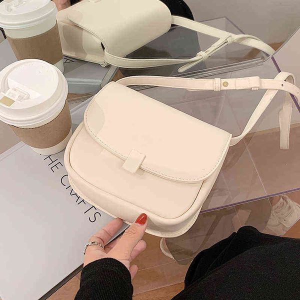 

women fashion messenger bags solid retro shoulder crossbody bag ladies pu leather phone package small purse handbags yellow g220524