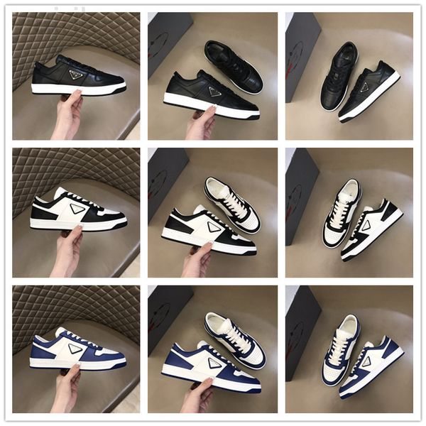 

men luxury soft designer shoes genuine leather fashion platform trainers women thick-soled vulcanize black white suede outdoor