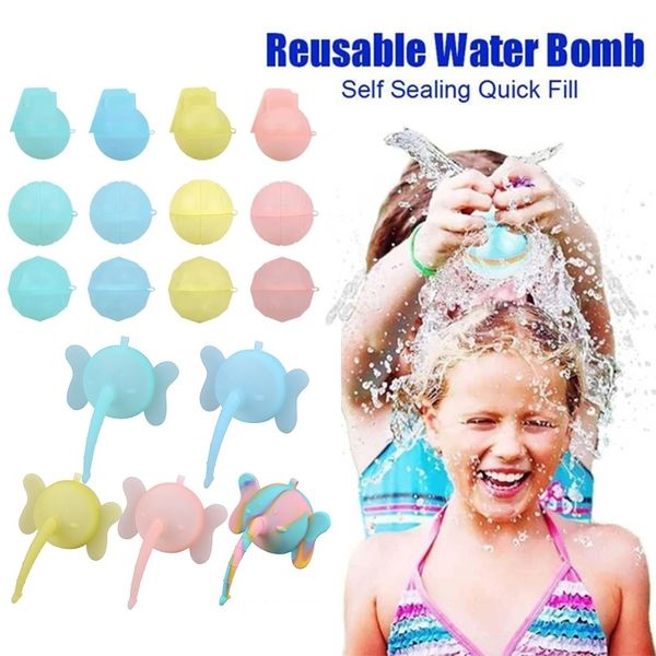 Palloni da bomba d'acqua riutilizzabili palloncini ad acqua pallone assorbente piscina esterna spiaggia giocattolo giocattoli giochi divertenti