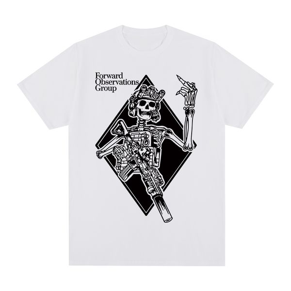 Forward Observations Group Skeleton GBRS T-Shirt Vintage Baumwolle Herren T-Shirt T-Shirt Damen Tops 220623