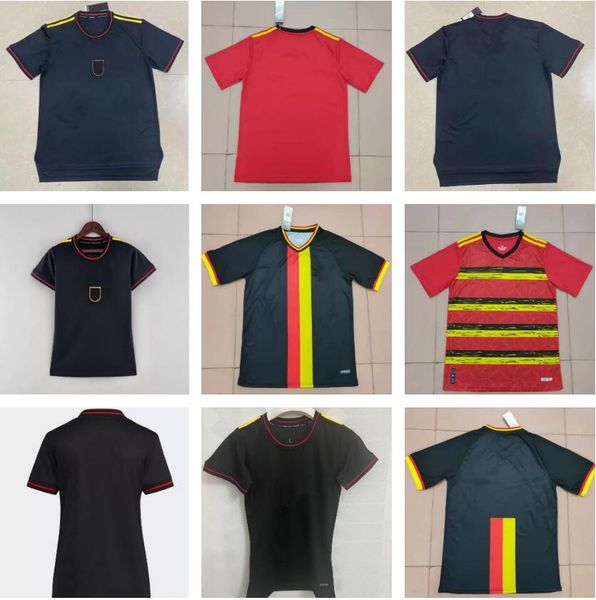 

2022 belge jerseys soccer qatar world cup 23 michy batshuayi 7 kevin de bruyne kompany alderweireld courtois denayer tielemans football shir, Black;yellow