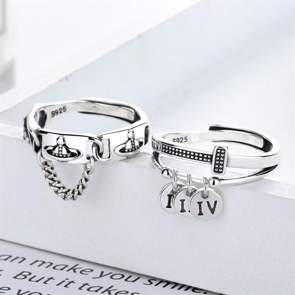 

saturn chain s925 pure silver ring with korean east gate jycd2462, Golden