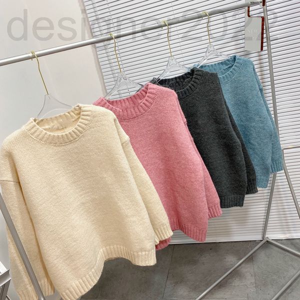 

women's sweaters designer autumn and winter chuan9 + love embroidery round neck pullover knitted cardigan sweater for men women 01h8, White;black