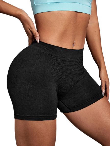 

seamless solid sports brief m7fu#, Black;white