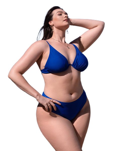 

plus ruched push up high waisted bikini swimsuit k69c#, White;black