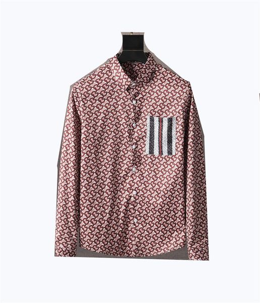 

2022men's casual shirts vintage floral fashion long sleeve slim shirt business formal dress street party camisa masculina -3xl#11, White;black