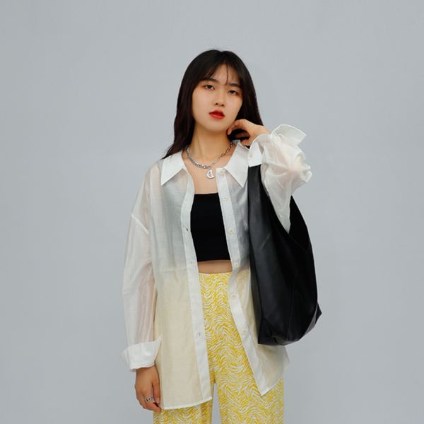 

women's blouses shirts womens button down shirt long sleeve blouse roll up cuffed sleeve casual work plain with, White