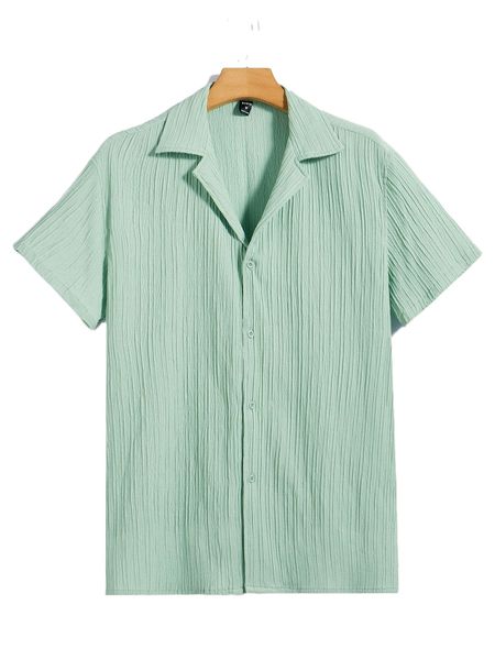 

men solid button up shirt a0q9#, White;black