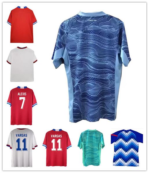 

2021 chile soccer jerseys alexis a.vidal valdivia medel e.vargas custom 2022 home away red white football shirt sdbfdsdg, Black;yellow