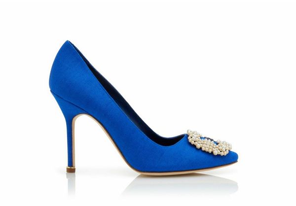 

pumps dress shoes hangisi bride black sandals jewel buckle slingback white pink green crepe satin ankle boot toe high heels zip spool heels
