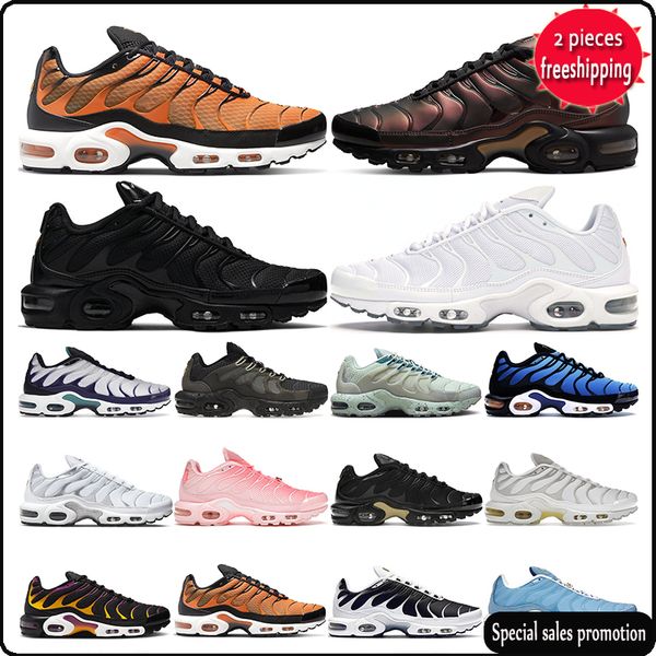 

og boots running shoes designer plus tn men womens triple black white university blue orange blac
