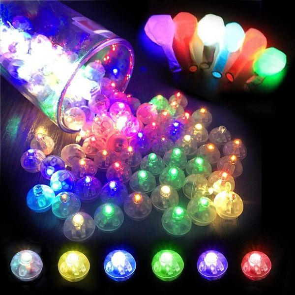 LED rave brinquedo 100pcs/lote switch balão led luminoso luminoso luminosa lantern lantern natal wedbing bar party decora decoração de aniversário decoração