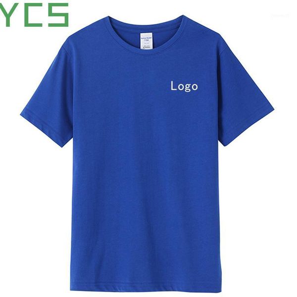 Homens camisetas Homens DIY Logotipo feito sob encomenda PO T-shirt impresso seu próprio projeto Camisetas Personalizado Masculino / fêmea Tshirts