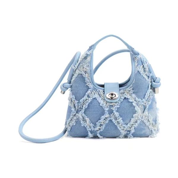 

fashion shoulder axillary bag decoration design women cowboy handbag bags