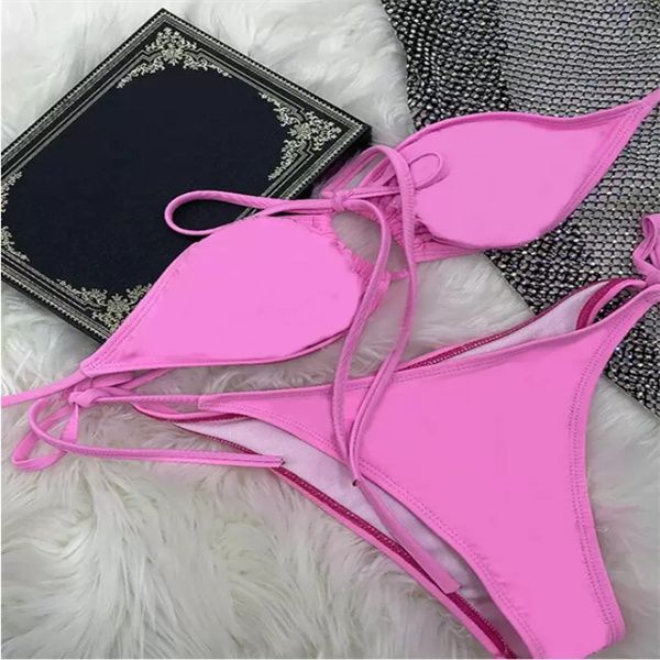 

summer two-pieces bikini for women swimsuit with letters fashion spot female bathers s-xl 4-color luxury birthday quality multi style, White;black