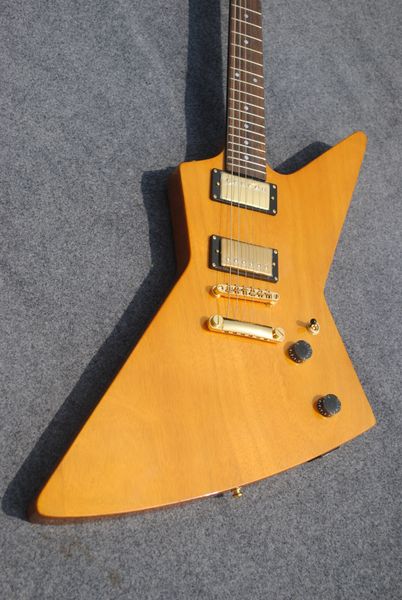 

explore electric guitar rosewood fingerboard yellow delivery can customize