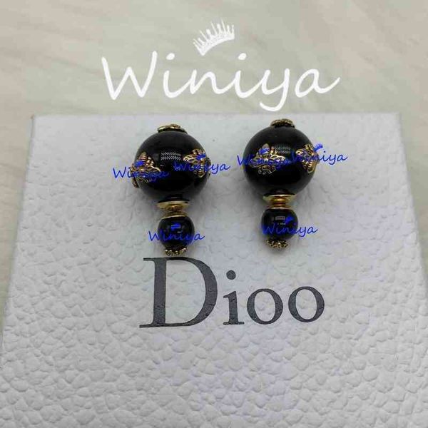 

factory outlet earrings new bee temperament personality fashion size pearl earrings, Golden