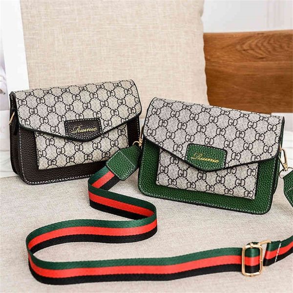 

mobile small female fashion messenger versatile student ins foreign style one red large capacity 80% off purse sales