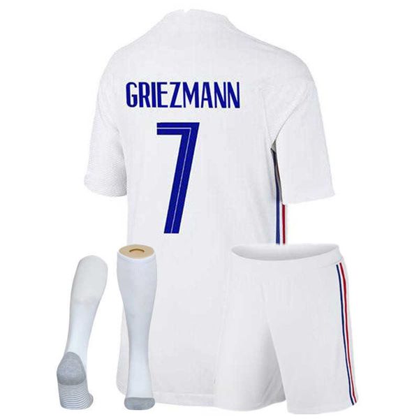 

haveluxury 2021 2022 2 stars french soccer jersey mbappe benzema griezmann kante pogba giroud kante maillot de foot 20 21 men kids kits sock, Black
