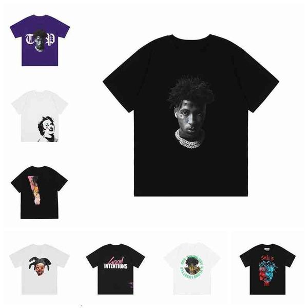 

designer large big reflective v friends men women t shirts casual smoke angel loose lovers luxury short vlone's sleeve tee, White;black